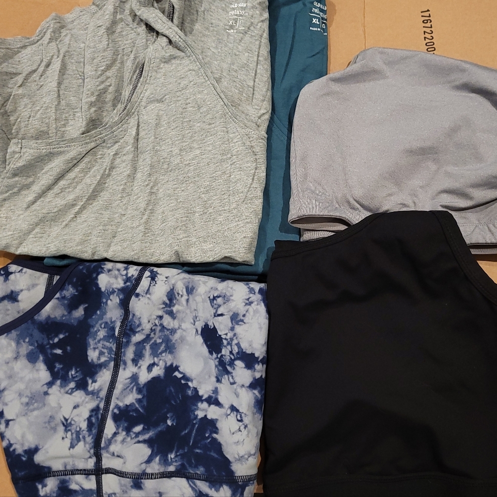 Lot of Sports Bras and Tanks